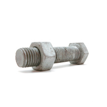 Carbon steel ASTM A325 galvanized heavy hex structural bolts